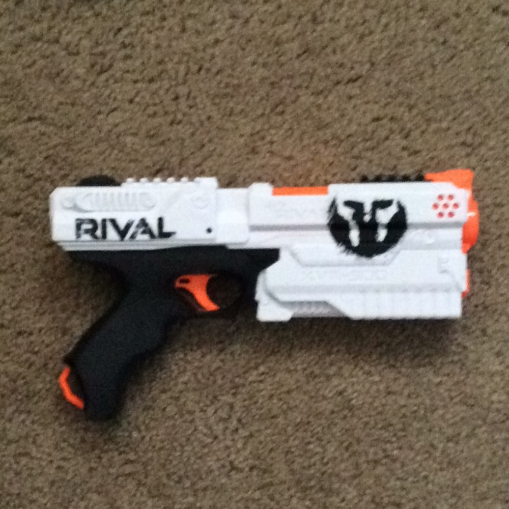 A nerf gun with No bullets